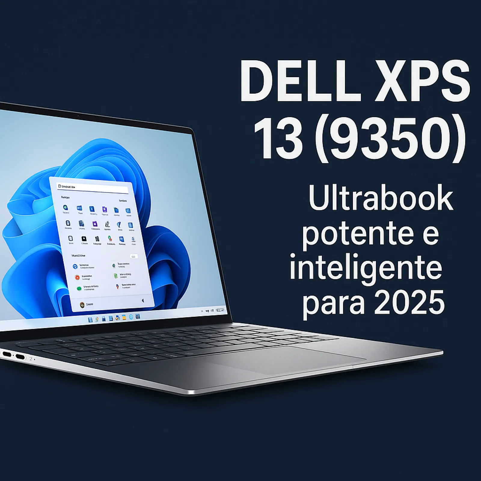 Cover for Dell XPS 13 (9350) com Intel Core Ultra 7: ultrabook potente e inteligente para 2025